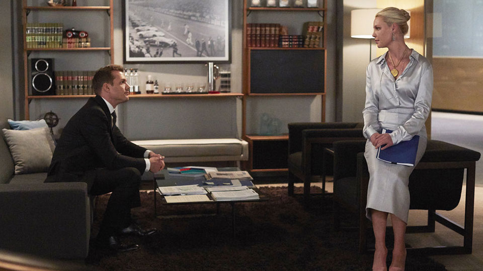 Harvey Specter (Gabriel Macht) und Samantha Wheeler (Katherine Heigl)