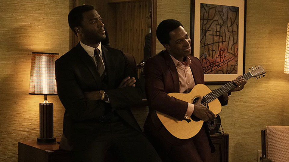 Jim Brown (Aldis Hodge) und Sam Cooke (Leslie -Odom -Jr.)