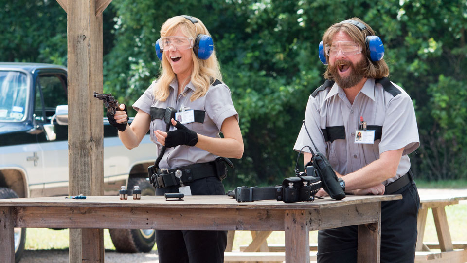 Der gefrustete Geldtransporterfahrer David Scott Ghantt (Zach Galifianakis) hat einen grossen Plan.