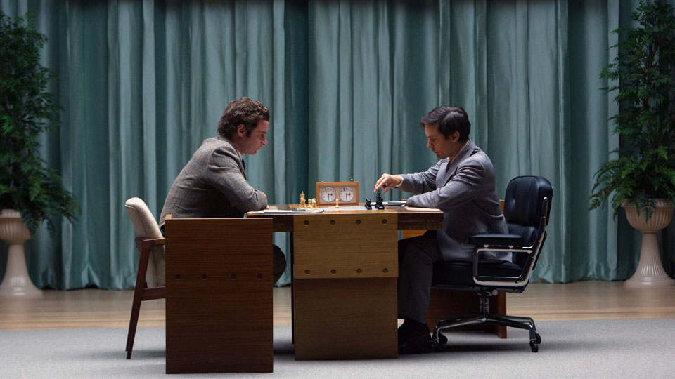 Boris Spassky (Liev Schreiber) und Bobby Fischer 