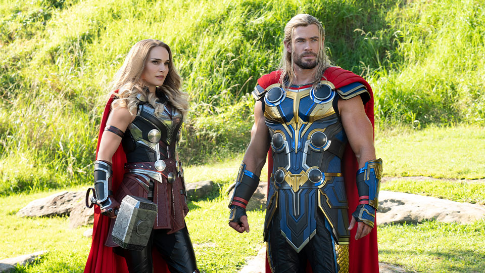 Jane (Natalie Portman) und Thor (Chris Hemsworth)