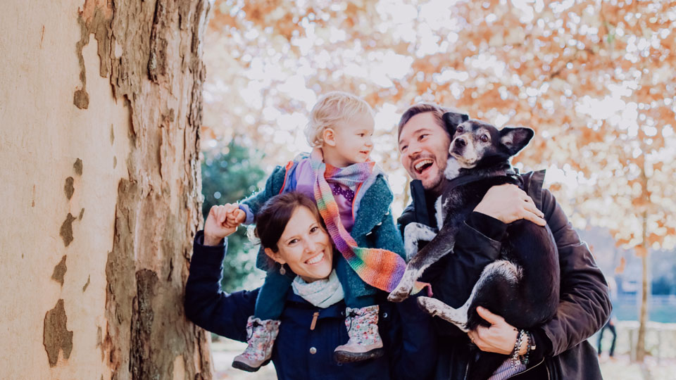 Martin, Selina, Mila und Cody