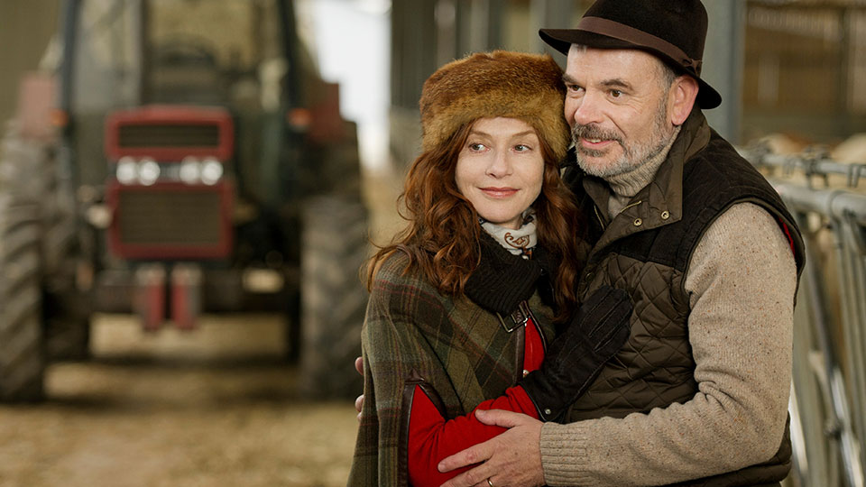 Brigitte (Isabelle Huppert), Xavier (Jean-Pierre Darroussin)