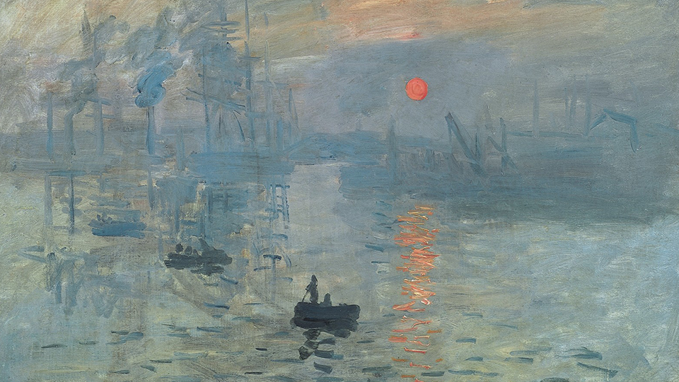 Claude Monets Impression, Sonnenaufgang 1872