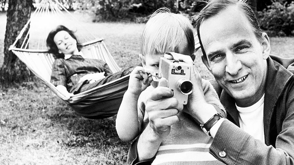 Ingmar Bergman mit Familie