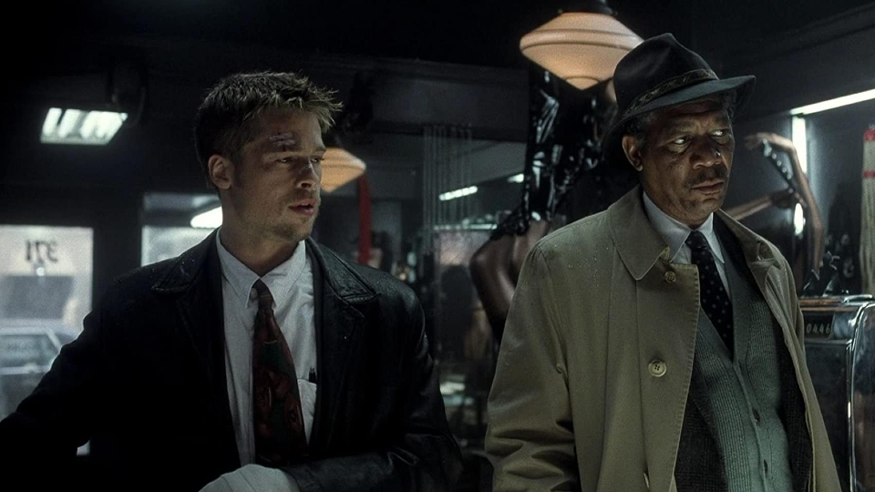 Mills (Brad Pitt) & Somerset (Morgan Freeman)