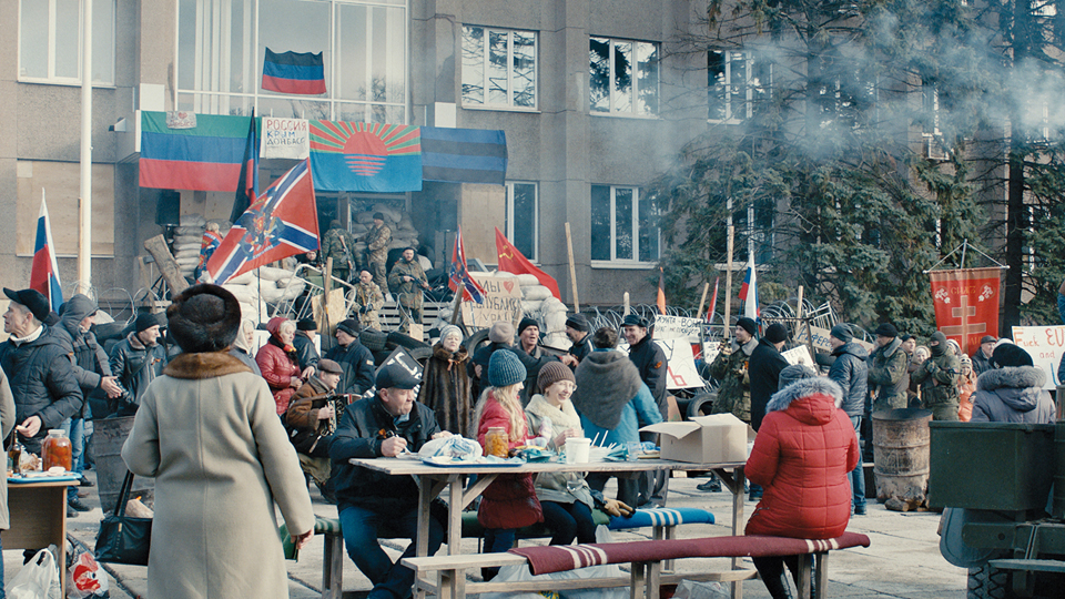 Die Ortschaft Donbass und ihre Bewohner