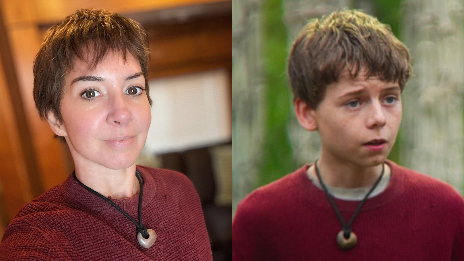 Als Stuntdouble von Kollege Alfie Williams (r.)