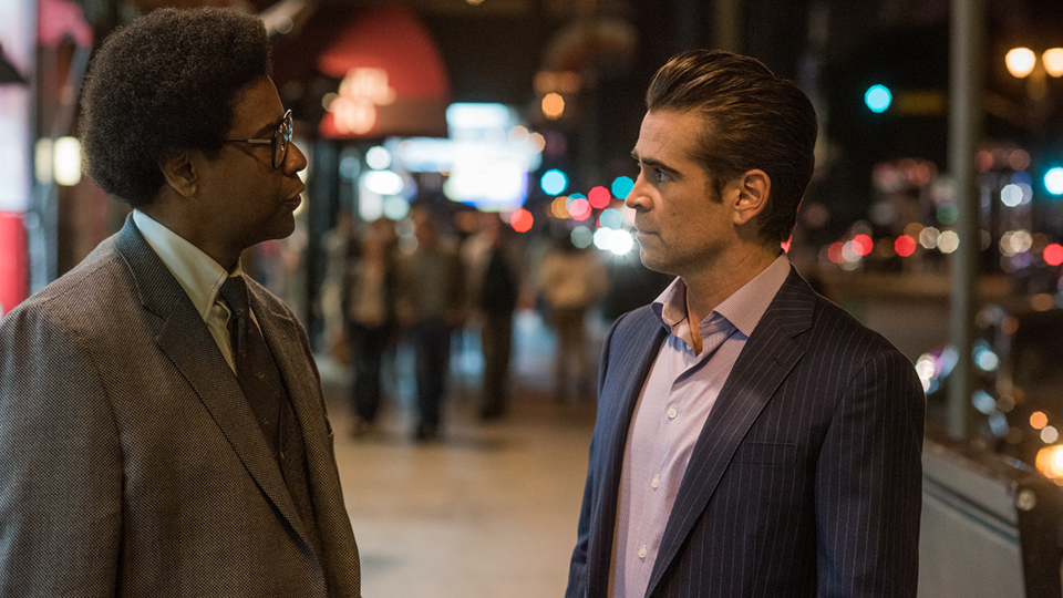 Roman J. Israel, Esq. (Denzel Washington) und George Pierce (Colin Farrell)