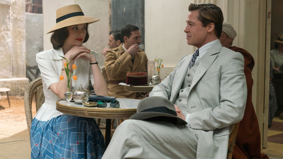 Marianne Beausejour (Marion Cotillard) und Max Vatan (Brad Pitt) geniessen das Leben als Ehepaar.