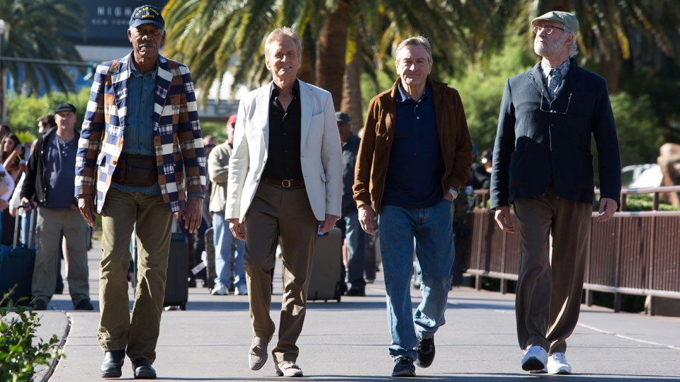 Archie (Freeman), Billy (Douglas), Paddy (De Niro), Sam (Kline)