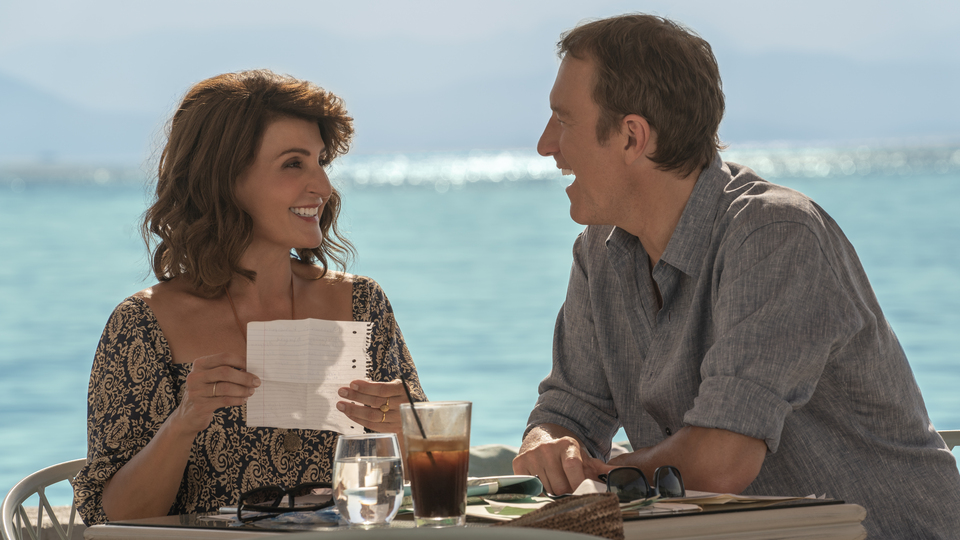 Toula (Nia Vardalos), Ian (John Corbett)