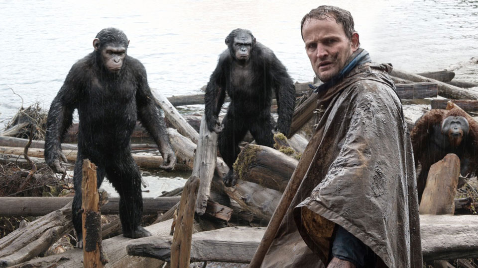 Malcolm (Jason Clarke), der Leiter der Expedition, ist fasziniert von den Affen und sucht den Dialog mit ihnen.