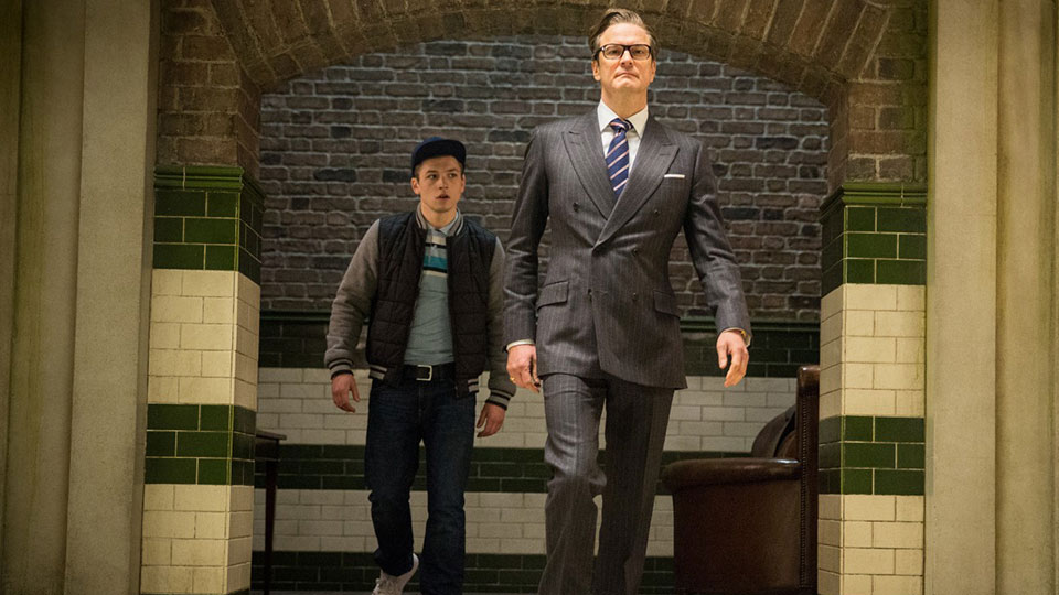 Gary Unwin (Taron Egerton), Harry Hart (Colin Firth)